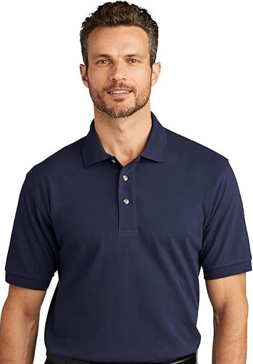 Port Authority Heavyweight Cotton Pique Polo for Embroidered Items