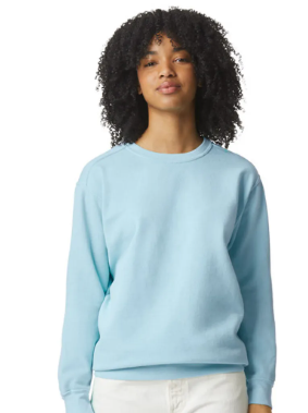 Comfort Colors Long Sleeve Fleece Sweatshirt for Embroidered Items